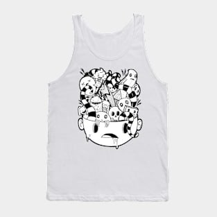 little Doodle Monsters #2 Tank Top